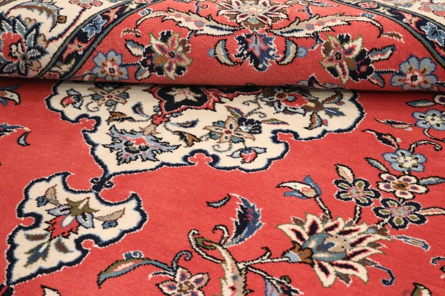 Handgeknüpfter Sarough Farahan Perserteppich 205 × 142 cm