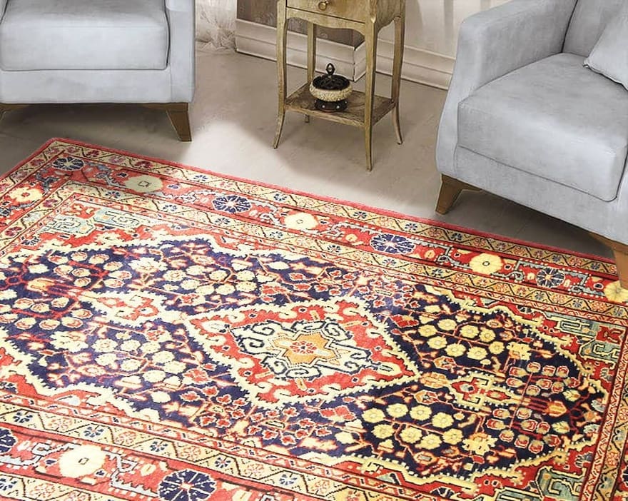 Malayer Perserteppich aus Iran, 155 × 105 cm