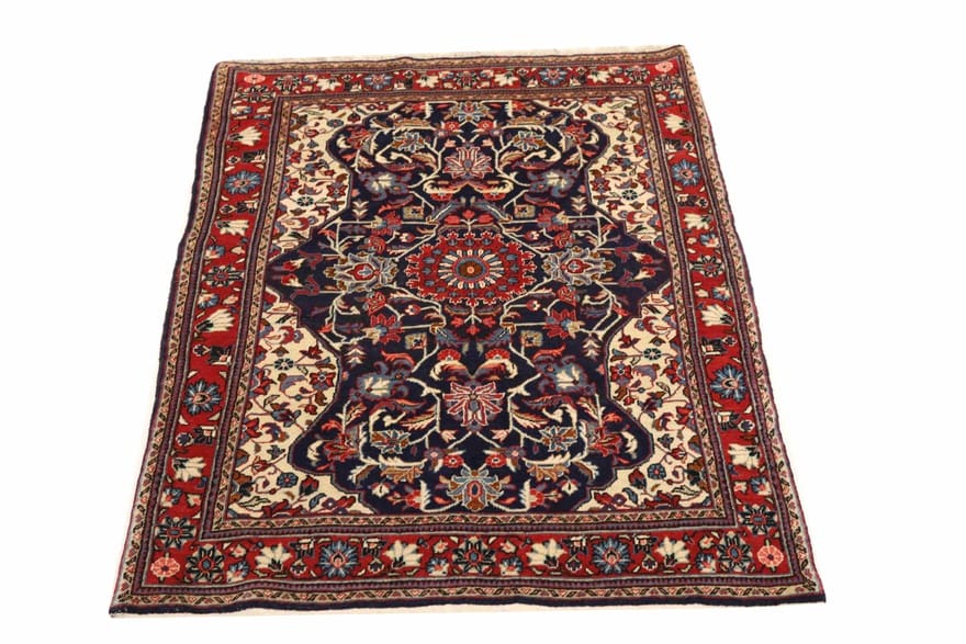 Handgeknüpfter Sarough Farahan Perserteppich, 160 × 106 cm, Wolle