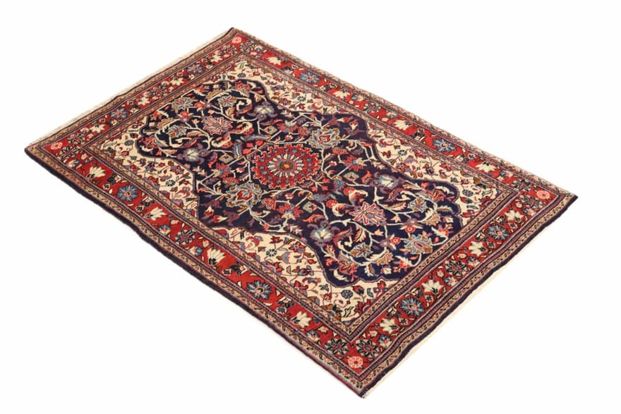 Handgeknüpfter Sarough Farahan Perserteppich, 160 × 106 cm, Wolle