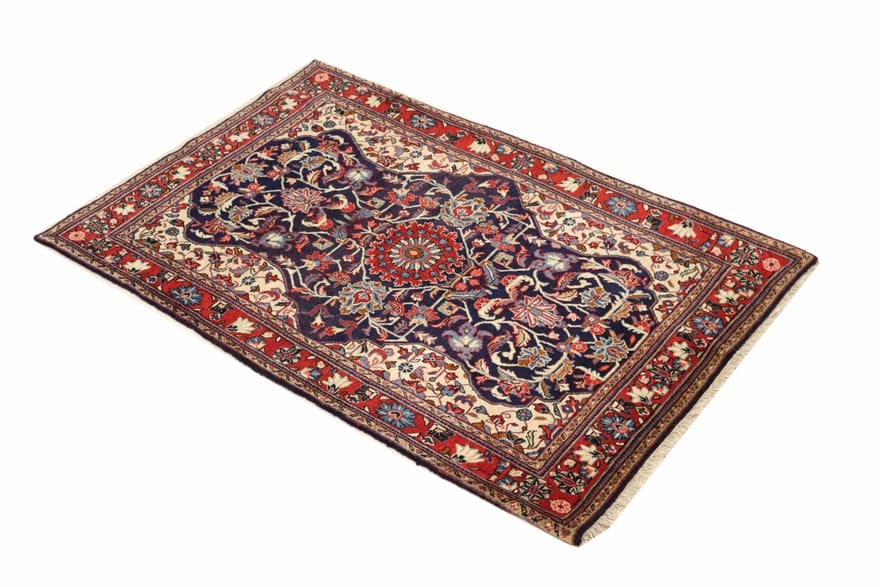 Handgeknüpfter Sarough Farahan Perserteppich, 160 × 106 cm, Wolle