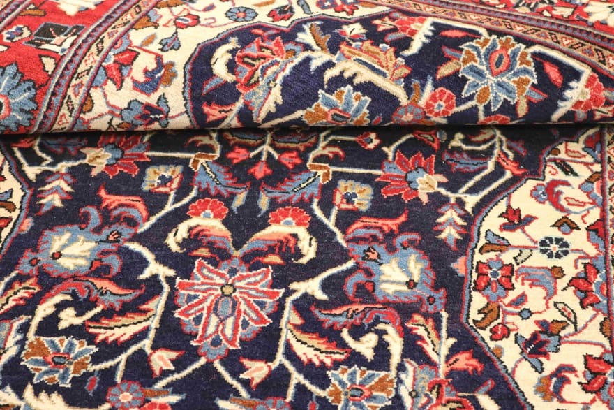 Handgeknüpfter Sarough Farahan Perserteppich, 160 × 106 cm, Wolle