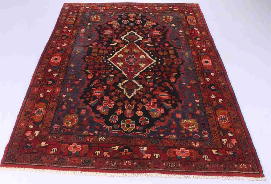 Handgeknüpfter Sarough Farahan Perserteppich, 209 × 155 cm, Wolle