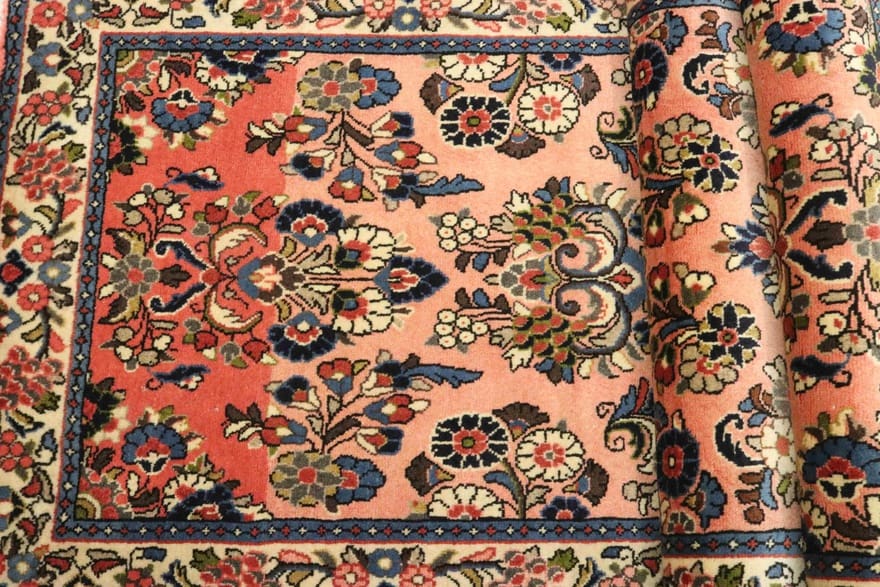 Handgeknüpfter Sarough Farahan Perserteppich, 206 × 80 cm, Wolle