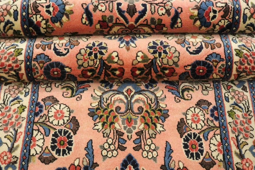 Handgeknüpfter Sarough Farahan Perserteppich, 206 × 80 cm, Wolle