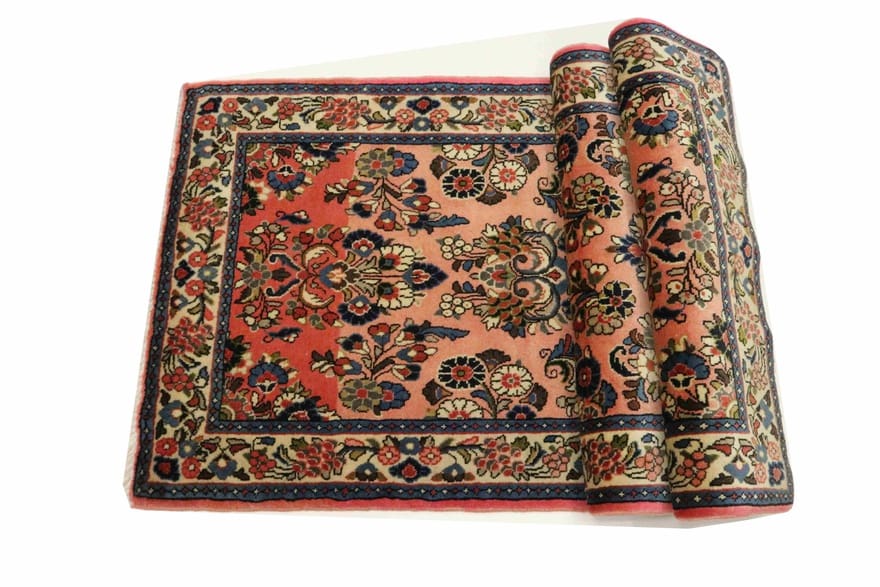Handgeknüpfter Sarough Farahan Perserteppich, 206 × 80 cm, Wolle