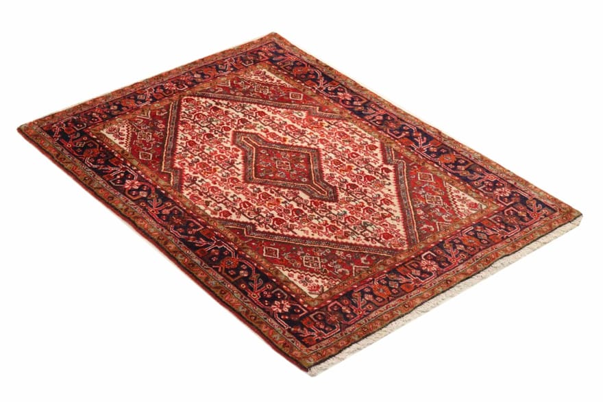 Handgeknüpfter Perserteppich, 155 × 105 cm, Wolle