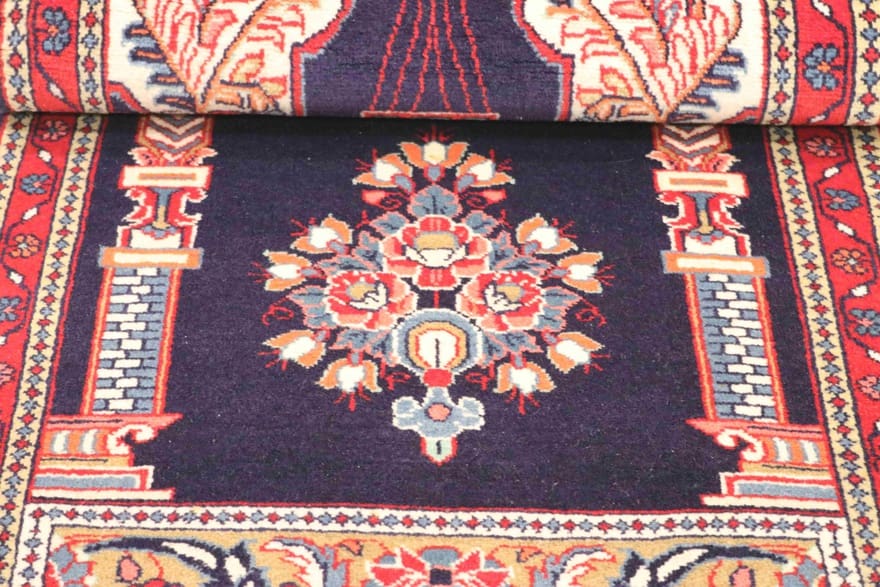 Sarough Farahan Perserteppich 134 × 61 cm aus Wolle, handgeknüpft