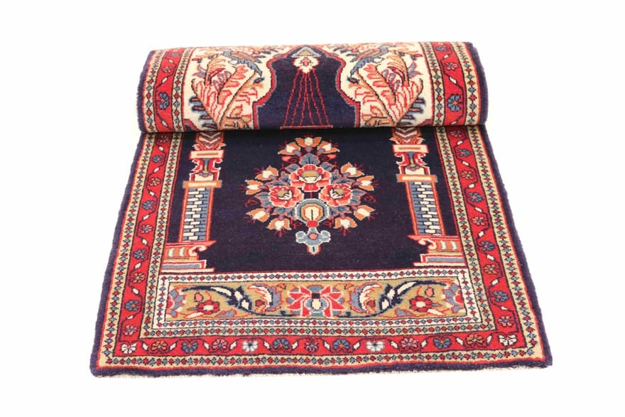 Sarough Farahan Perserteppich 134 × 61 cm aus Wolle, handgeknüpft