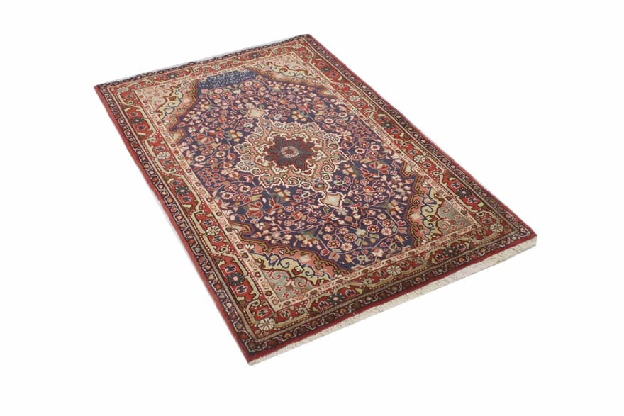 Handgeknüpfter Sarough Farahan Perserteppich, 151 × 104 cm, Wolle