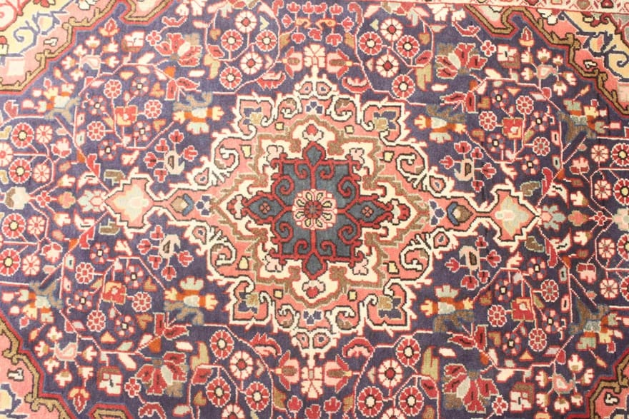 Handgeknüpfter Sarough Farahan Perserteppich, 151 × 104 cm, Wolle