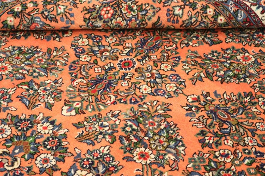Handgeknüpfter Sarough Farahan Perserteppich 203 × 201 cm