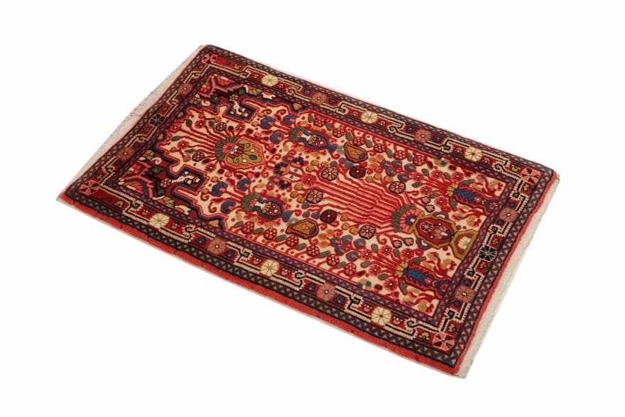 Handgeknüpfter Sarough Farahan Perserteppich 102 × 69 cm