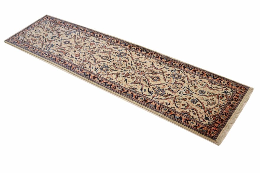 Handgeknüpfter Sarough Farahan Perserteppich 322 × 82 cm