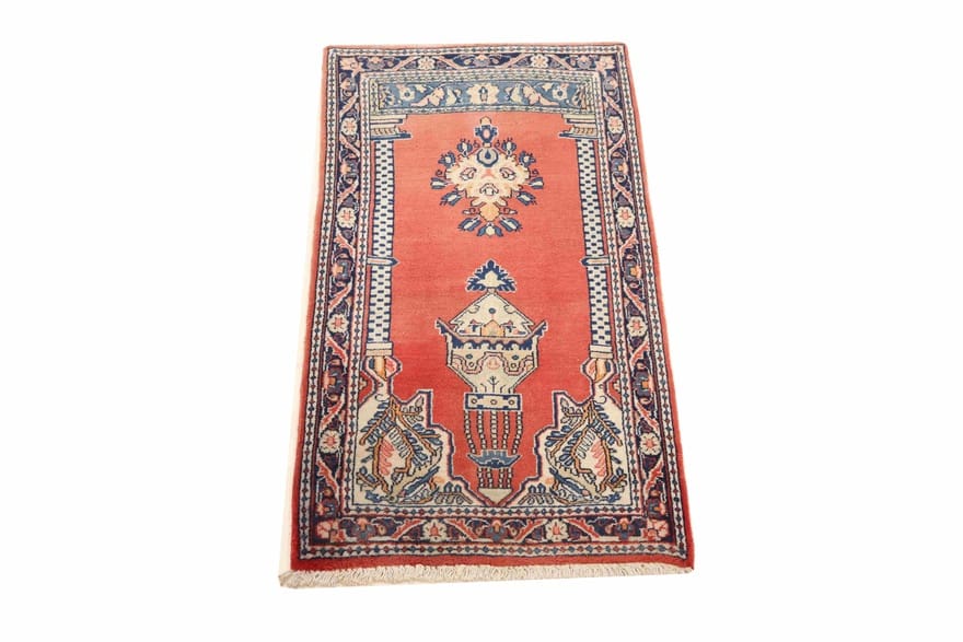 Sarough Farahan Perserteppich 125 × 69 cm aus Wolle, handgeknüpft