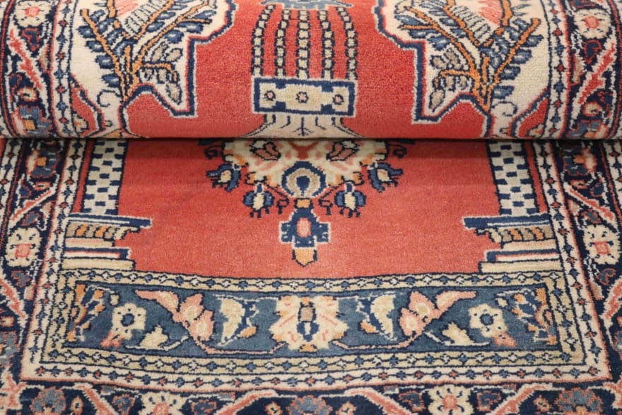 Sarough Farahan Perserteppich 125 × 69 cm aus Wolle, handgeknüpft