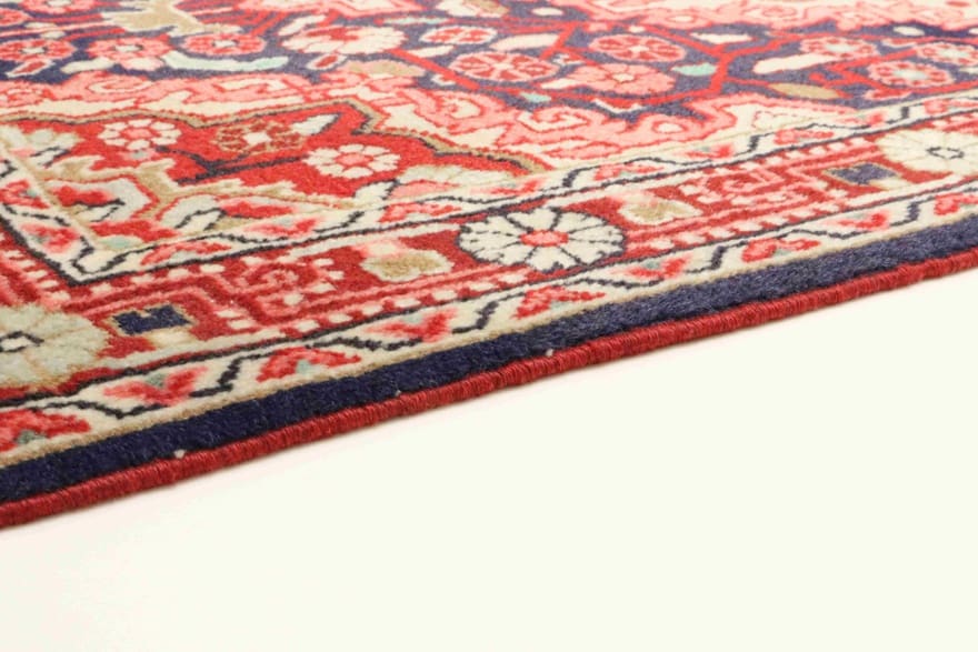 Handgeknüpfter Sarough Farahan Perserteppich 91 × 62 cm