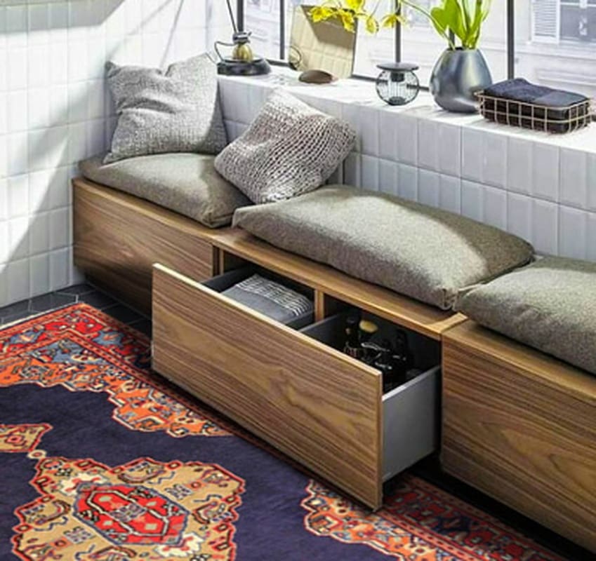 Sarough Farahan Perserteppich aus Iran, 125 × 65 cm