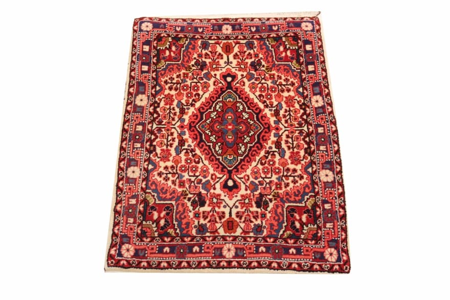 Handgeknüpfter Sarough Farahan Perserteppich 110 × 67 cm