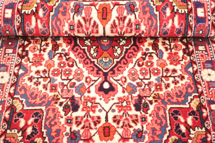Handgeknüpfter Sarough Farahan Perserteppich 110 × 67 cm