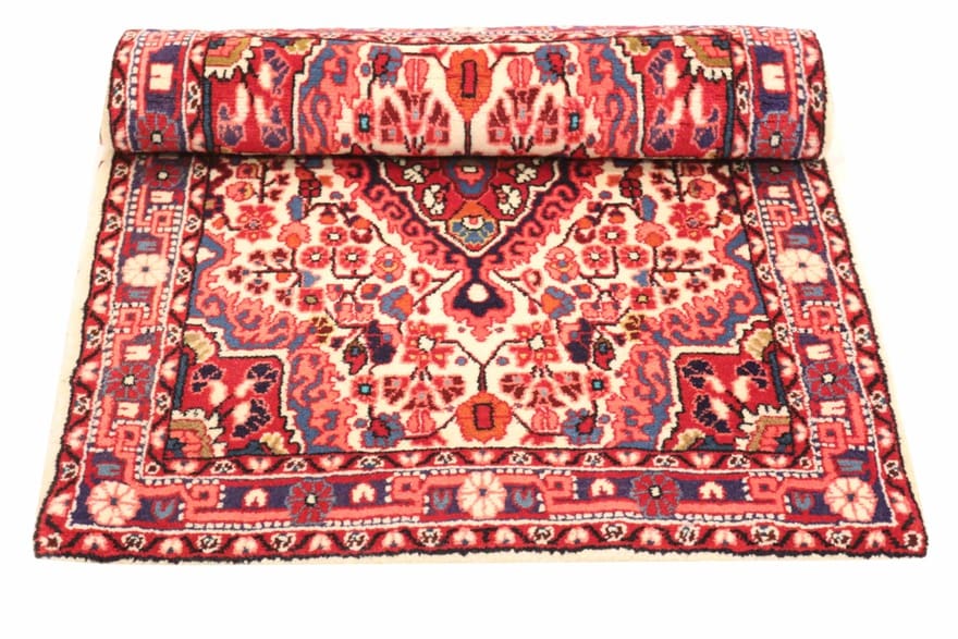 Handgeknüpfter Sarough Farahan Perserteppich 110 × 67 cm