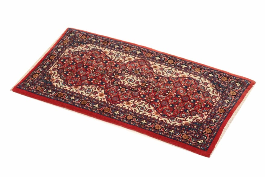 Handgeknüpfter Sarough Farahan Perserteppich 126 × 67 cm