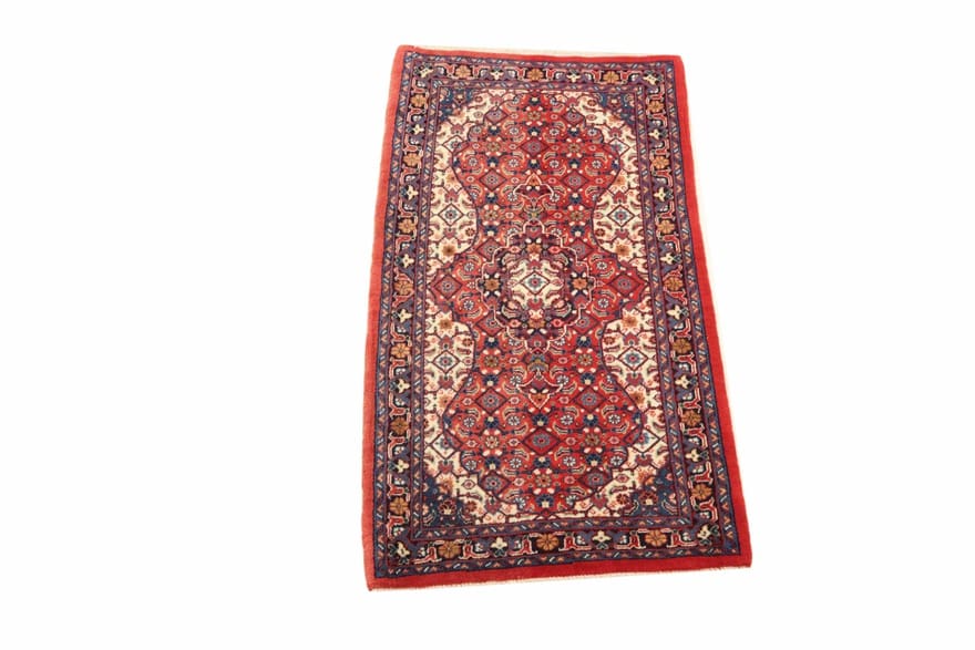 Handgeknüpfter Sarough Farahan Perserteppich 126 × 67 cm