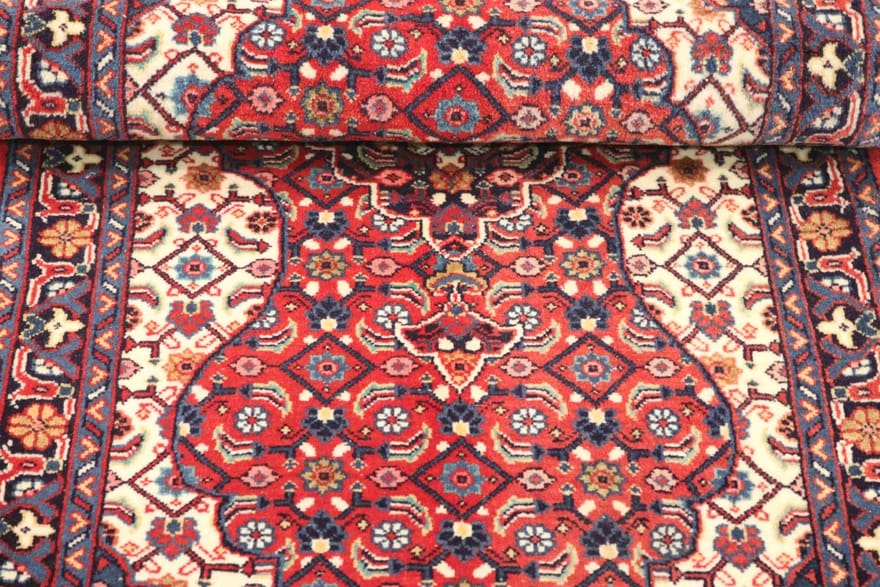 Handgeknüpfter Sarough Farahan Perserteppich 126 × 67 cm