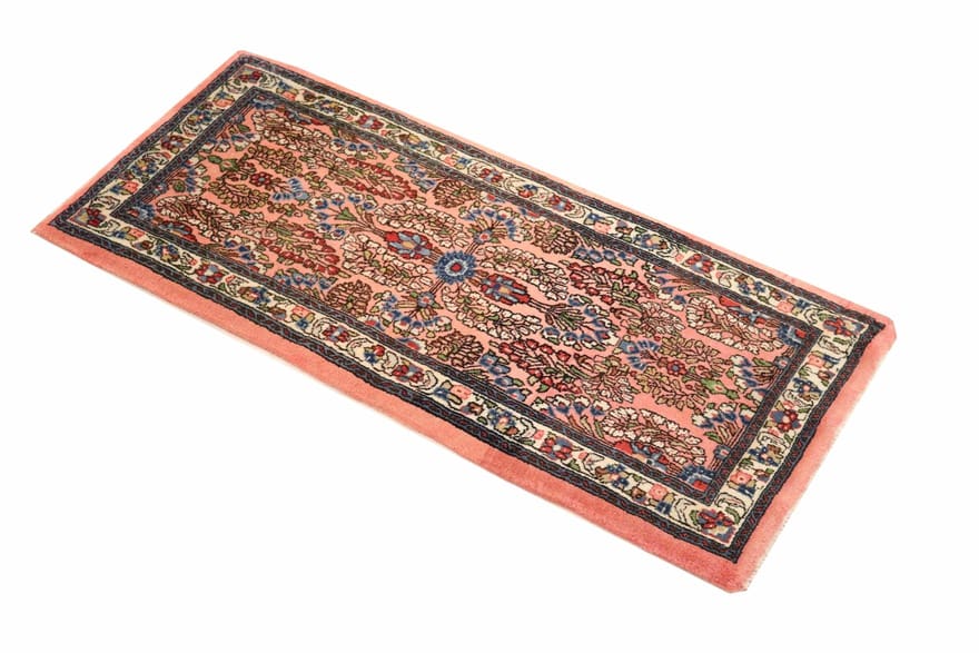 Sarough Farahan Perserteppich 135 × 62 cm aus Wolle, handgeknüpft