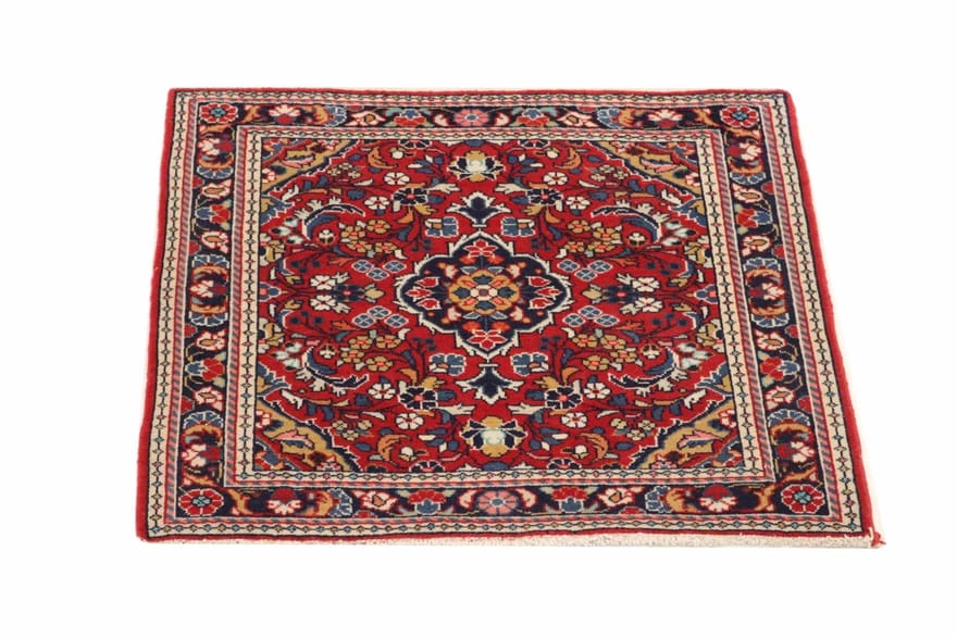 Sarough Farahan Perserteppich aus Iran, 65 × 74 cm