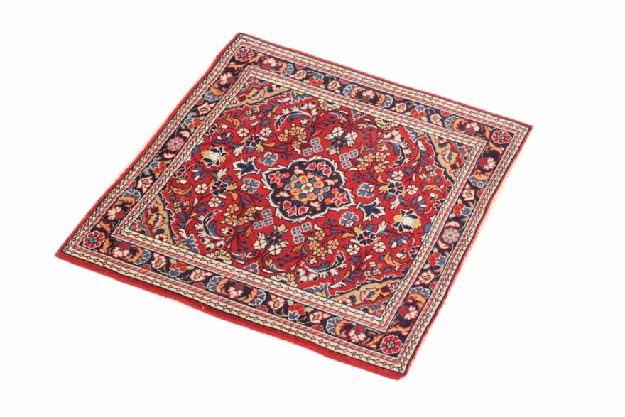 Sarough Farahan Perserteppich aus Iran, 65 × 74 cm