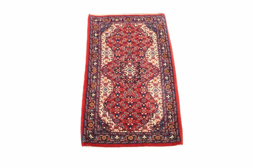 Sarough Farahan Perserteppich 127 × 70 cm aus Wolle, handgeknüpft