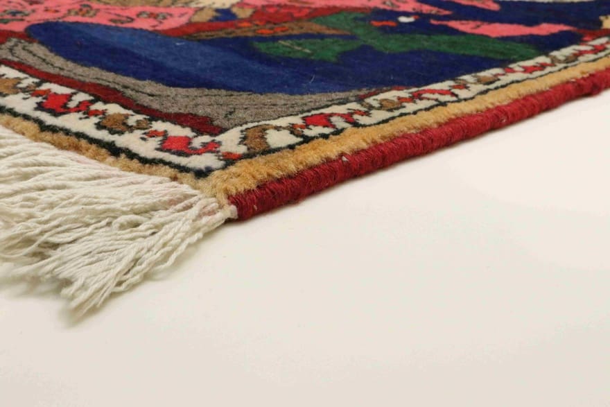 Sarough Farahan Perserteppich 90 × 65 cm aus Wolle, handgeknüpft