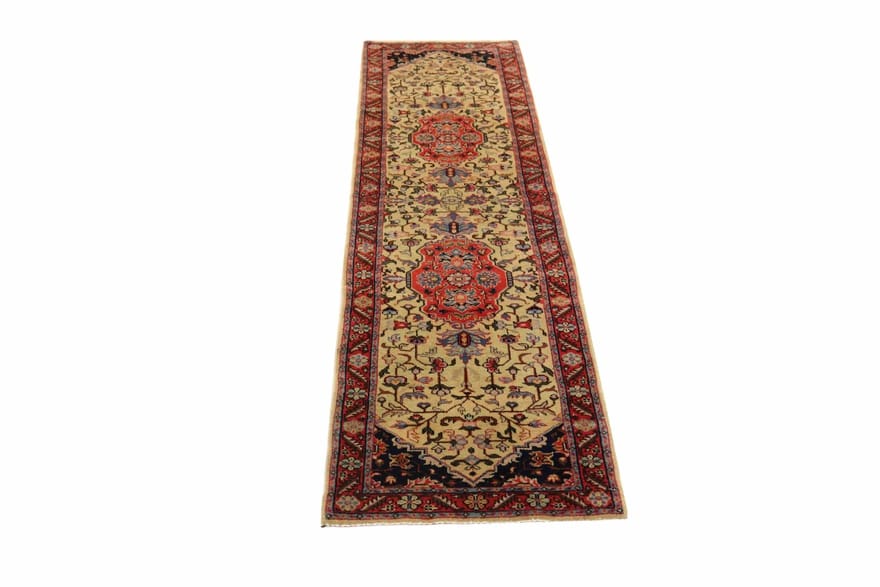 Sarough Farahan Perserteppich aus Iran, 290 × 70 cm