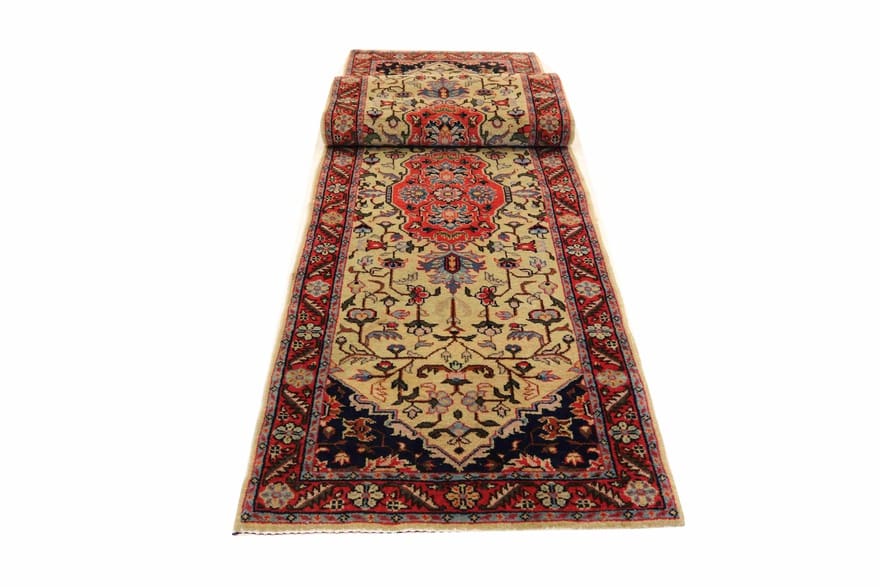 Sarough Farahan Perserteppich aus Iran, 290 × 70 cm