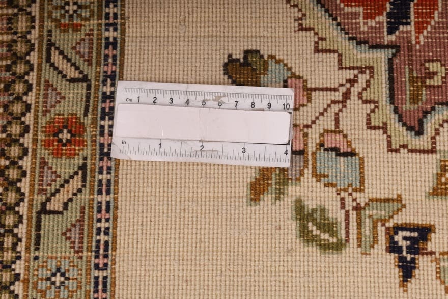 Täbriz Perserteppich 314 × 83 cm aus Wolle, handgeknüpft