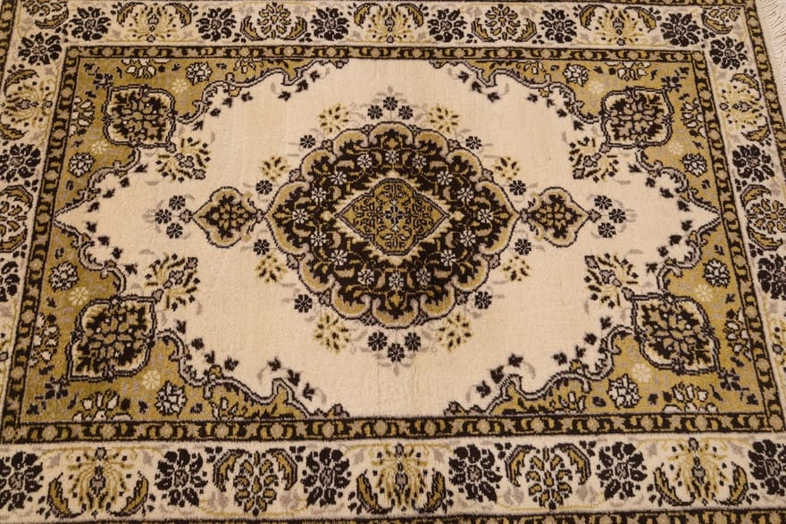 Handgeknüpfter Täbriz Perserteppich, 143 × 96 cm, Wolle