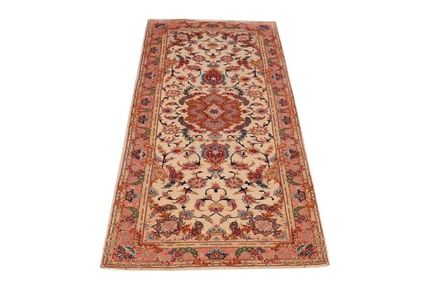 Täbriz Perserteppich aus Iran, 191 × 78 cm