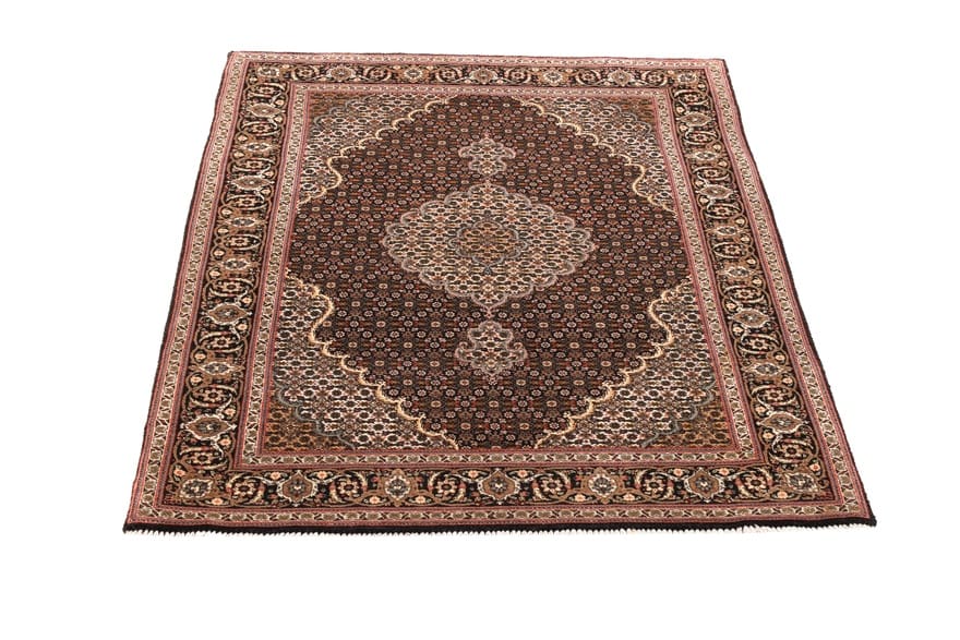 Täbriz Perserteppich 151 × 100 cm aus Wolle, handgeknüpft