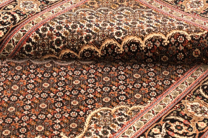 Täbriz Perserteppich 151 × 100 cm aus Wolle, handgeknüpft