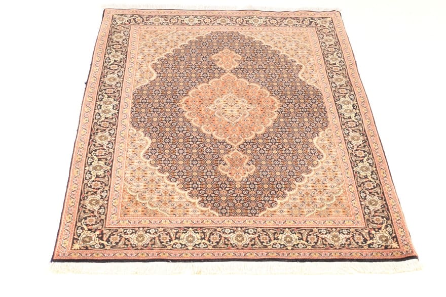 Handgeknüpfter Täbriz Perserteppich 152 × 100 cm