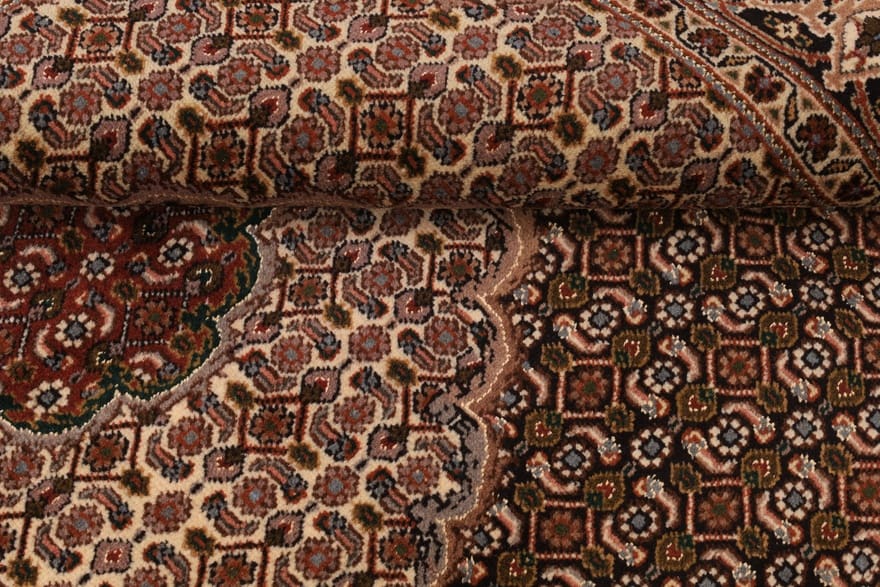 Handgeknüpfter Täbriz Perserteppich, 197 × 152 cm, Wolle