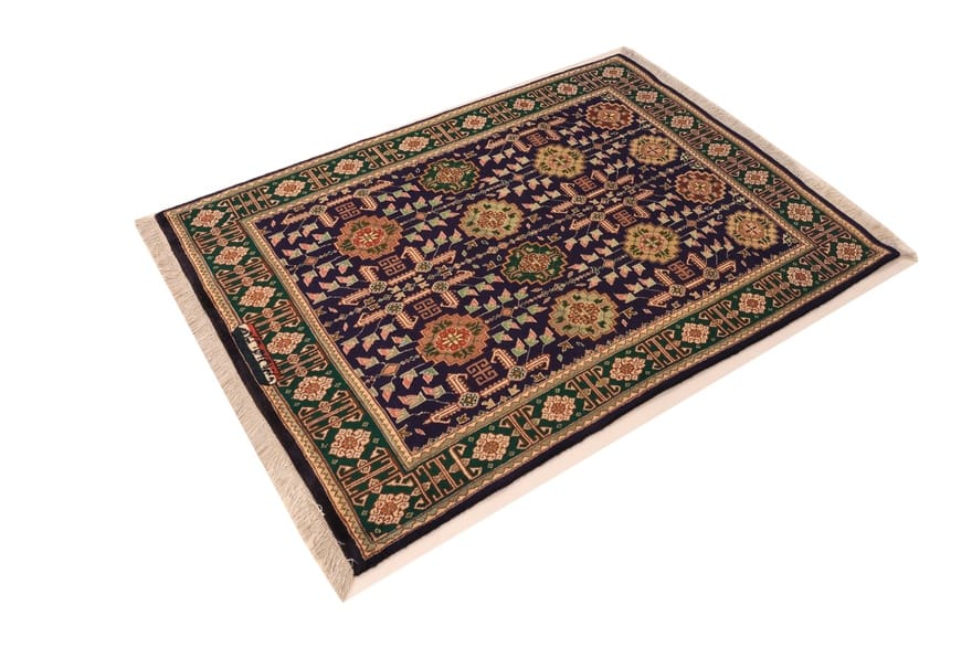 Täbriz Perserteppich 151 × 100 cm aus Wolle, handgeknüpft