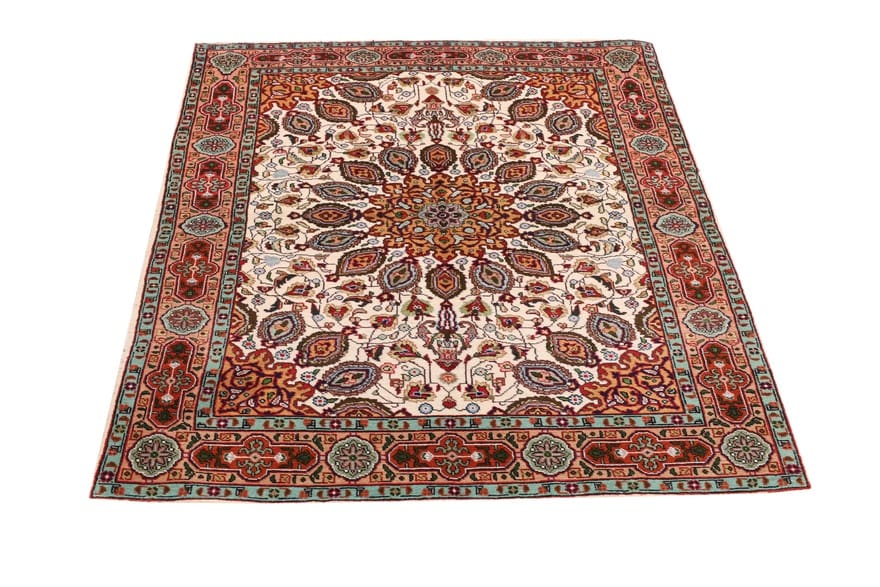 Täbriz Perserteppich aus Iran, 157 × 97 cm