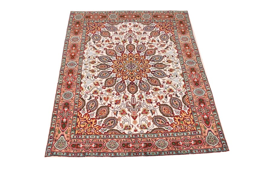 Täbriz Perserteppich aus Iran, 157 × 97 cm