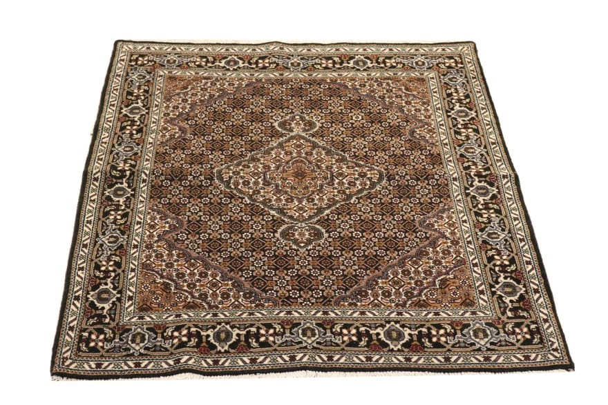 Täbriz Perserteppich 145 × 105 cm aus Wolle, handgeknüpft