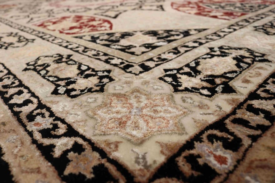 Täbriz Orientteppich 268 × 178 cm aus Wolle, handgeknüpft