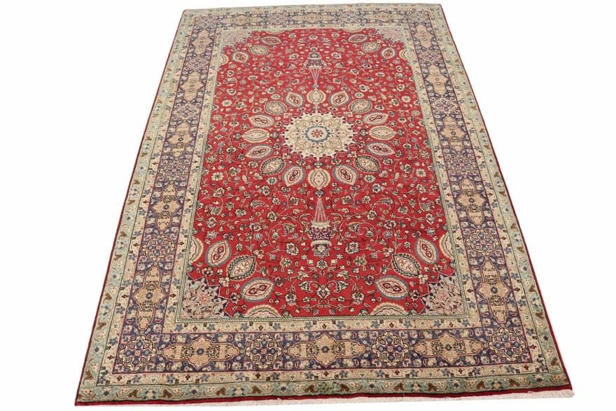 Handgeknüpfter Täbriz Perserteppich 300 × 200 cm