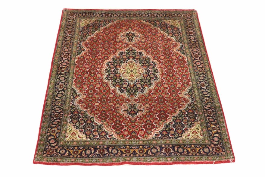 Handgeknüpfter Täbriz Perserteppich 147 × 100 cm