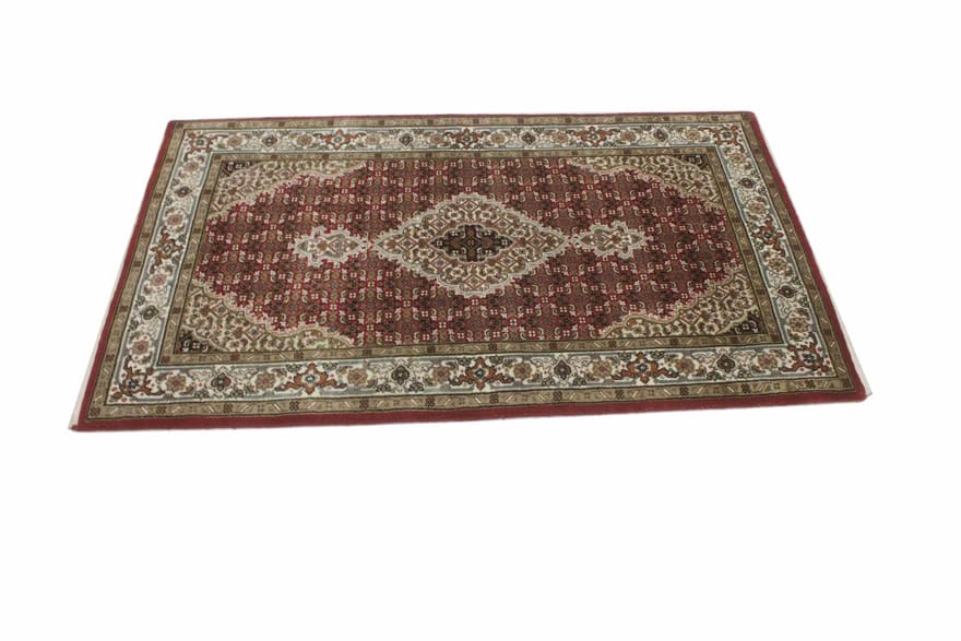 Täbriz Orientteppich aus Indien, 153 × 92 cm